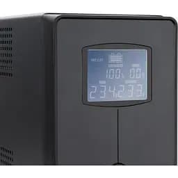 Пристрій безперебійного живлення Vinga LCD 600VA metal case (VPC-600M) - мініатюра 6