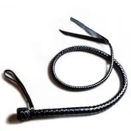 Кнут Art of Sex с рукоятью, натуральная кожа, 120 см