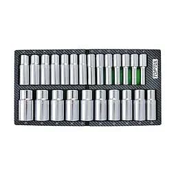 Набір головок довгих 1/2 8-32 мм 24 од. (у ложементі, тип A) Toptul hoz0014662