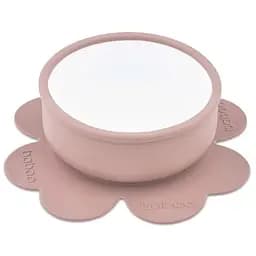 Мисочка силіконова BABOO 9-035 від 6 місяців з основою-присоскою Какао (5057778090356)