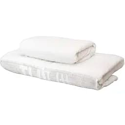 Набір махрових рушників LeLit 8065 для ванної 50х90 см, 70х140 см кремовий (le2000000289748)