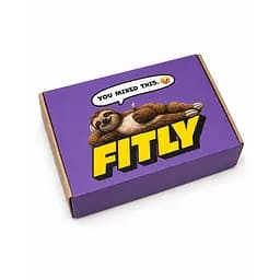 Блок протеїнових батончиків Fitly Protein Bar 25% No Added Sugar, 12*45 грам - Шоколад-вишня