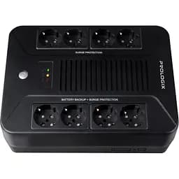Пристрій безперебійного живлення Prologix 650VA 360W (PLP650VA8LED) - мініатюра 4