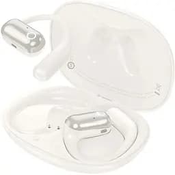 Навушники Hoco EA6 Melody open true wireless BT headset Milky White