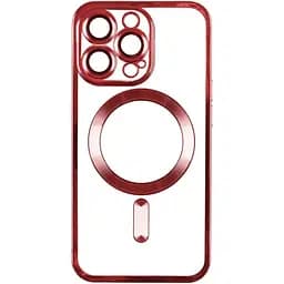 Чехол EndorPhone Metallic Full Camera Magsafe Apple iPhone 13 Red