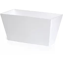 Балконний ящик Prosperplast Tubus, 400 мм, білий (74943-449) - мініатюра 2
