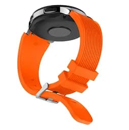 Силіконовий ремінець Watchbands Galaxy для Samsung Gear S3 Samsung Galaxy Watch 46mm - помаранчевий (WB001GALAXYORANGE) - мініатюра 3