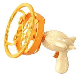 Пистолет для мыльных пузырей H035 Bubble Gun с пропеллером 2in1 + бутылка 250 мл Biege