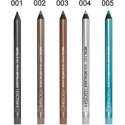 Олівець для очей Gosh Metal Eyes Liner відтінок 004 (Silver stone) 1.2 г - мініатюра 3