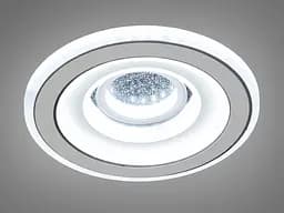 Світильник стельовий LED Diasha 12179, 32W, 1760lm, 3000K, метал, акрил, сучасний стиль для дому - мініатюра 2