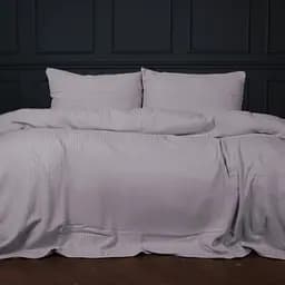 Покривало з наволочками MirSon №10-04 Arrowline Gray (2200010404418)