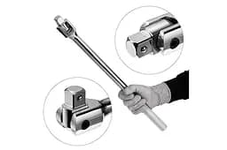 Вороток шарнірний з карданом Intertool 3/4" 480 мм - мініатюра 4