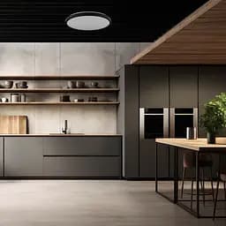 Cвітильник RING матовий 60W 395*60мм 3000К-6500К з ДК чорний - мініатюра 9