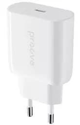 Зарядний пристрій Proove Rapid 20W (Type-C) white (WCRP20000102)