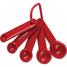 Набір мірних ложок KitchenAid Universal червоний 5 шт. (KQG057OHERE)