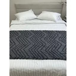 Покривало Ecotton полістан Jacuard Grey 150х220 см (25214) - мініатюра 4