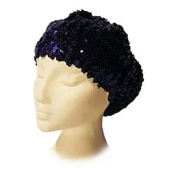 Берет з паєтками