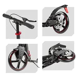 Самокат з дисковим гальмом Kidwell WXM RST-A02 Red - мініатюра 10