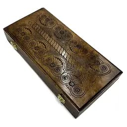 Настільна гра "Нарди дерев'яні" Backgammon 3 NR-3540 ручна робота - мініатюра 2