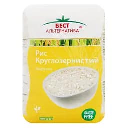 Рис круглый Бест Альтернатива 900 г