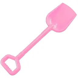 Дитяча велика лопата Bamsic 150505 для пісочниці, саду й пляжу волошково-рожева