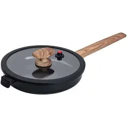 Сковорода універсальна MGC Designed алюмінієва 24 см з антипригарним покриттям, чорний MGC HP-4-457B