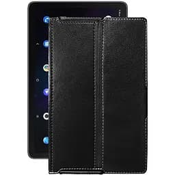 Чехол StatusCASE из экокожи для планшета TCL 10 TABMAX LTE Черный матовый