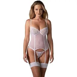 Комплект Obsessive Alissium XL/2XL белый