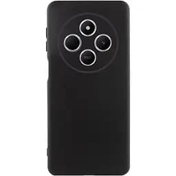 Чехол TPU GETMAN Liquid Silk Full Camera для Xiaomi Redmi 14C / Poco C75 Черный / Black