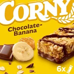 Батончик Corny злаковий з бананом в молочному шоколаді 150 г - мініатюра 2