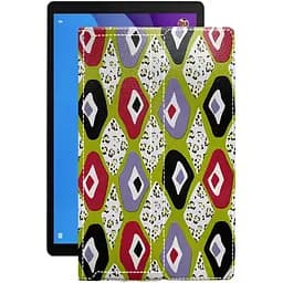 Чехол StatusCASE из экокожи для планшета Lenovo Tab M10 HD TB-X306 (2 Gen) Камни-цветные