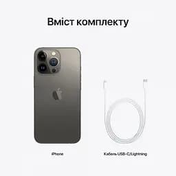 Смартфон iPhone 13 Pro 256GB Model A2638 Grade A Seller Refurbished Graphite  - мініатюра 6