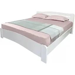 Ліжко двоспальне Topart Грація 180х200 см біле