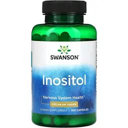 Інозитол Swanson Inositol 650 mg 100 капсул