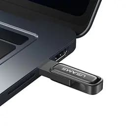 Флеш-накопичувач Usams US-ZB331 USB 3.0 Zinc Alloy Rotating 32GB Tarnish - мініатюра 5