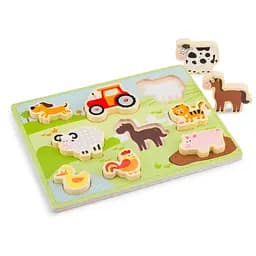 Пазл New Classic Toys Ферма, 9 частин (10521) - мініатюра 2