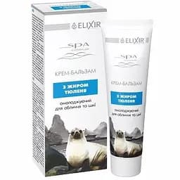 Крем-бальзам Elixir SPA для обличчя та шиї з жиром тюленя 75 мл