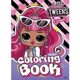 Розмальовка зі стікерами "Tweens Cherry" LCB29, 16 сторінок