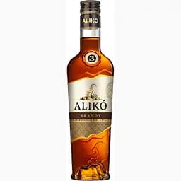 Бренді України Aliko 3 зірки C&W 40% 0.25 л