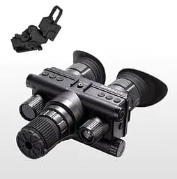 Цифровий бінокль нічного бачення Ziyouhu OHB-R5 1080P (до 600м) HD з кріпленням FMA L4G24 на шолом