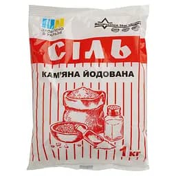 Сіль кам'яна йодована 1 кг - мініатюра 2