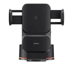 Автомобільний тримач холдер Baseus Wisdom Auto Alignment Car Mount Wireless Charge QI 15W CGZX000101 Black