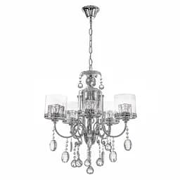 Люстра свічка Brille підвісна кришталева E27 40W (BCL-663S/5)