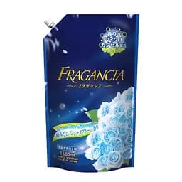 Японський концентрований парфумований кондиціонер для білизни Rocket Soap Fragancia Precious Blue свіжий аромат букету 1500 мл (поповнення)