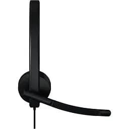 Комп'ютерна гарнітура Logitech H570e Stereo USB-A Black (981-001430) - мініатюра 3