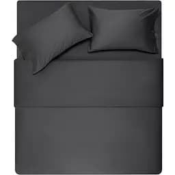Набір постільної білизни 2,0сп Ardesto Mix&Match, підковдра 200х220см, 100% бавовна, сатин, сірий (ART2022SY)