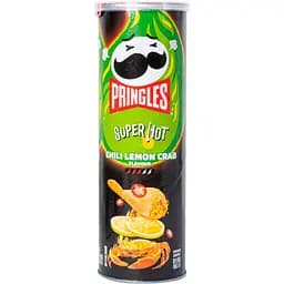 Чипсы Pringles Chili Lemon Crab Super Hot 110 г