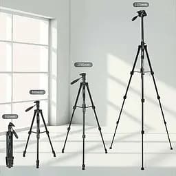 Штатив Jmary KP-2274 для зйомки 41-167см + чохол Black - мініатюра 5