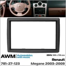 Перехідна рамка Renault Megane II AWM 781-27-123 - мініатюра 5