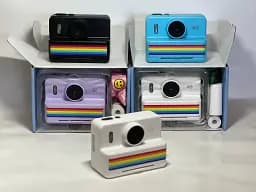 Дитяча цифрова фотокамера RAINBOW 2,8" миттєвий друк з термопринтером 1500 мАч Фіолетовий - мініатюра 5